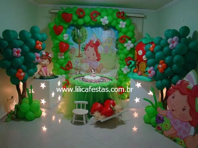 Decoração Moranguinho Baby