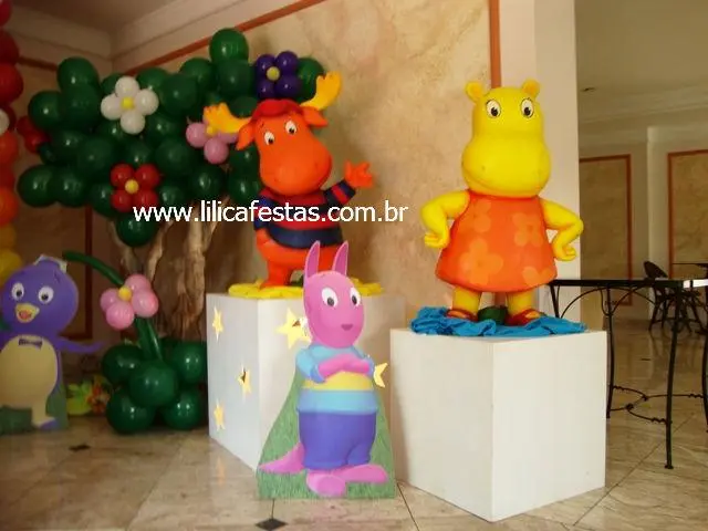 Decoração Backyardigans