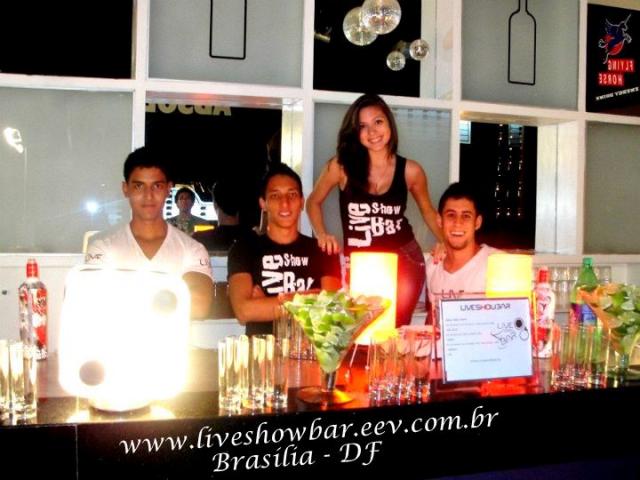 Live Show Bar Brasília DF serviços de barman para sua festa