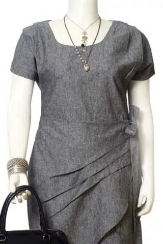 Vestido Com Saia Envelope Tamanhos GG