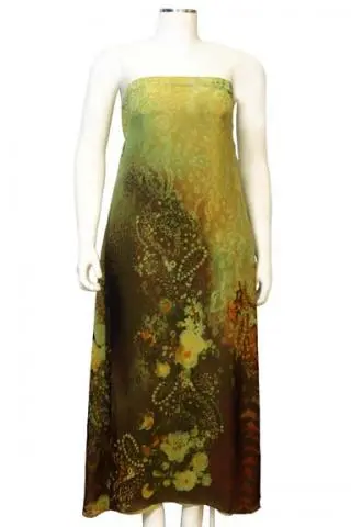 Vestido Jardim Lastec Verde Tamanhos GG