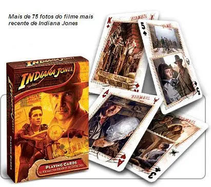 BARALHO INDIANA JONES