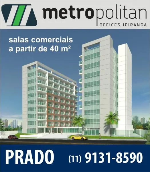 METROPOLITAN OFFICES IPIRANGA - SALAS COMERCIAIS - LANÇAMENTO