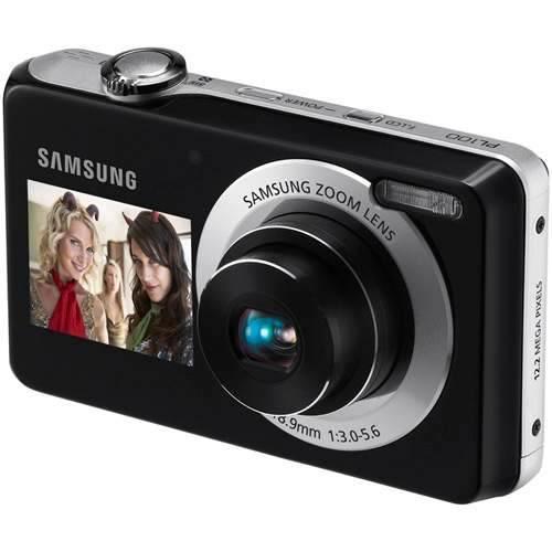 Câmera Digital Samsung PL100 12.2 c / lcd front, em Limeira