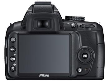 Câmera Nikon D3000 10.2 c / lentes 18 - 55mm, em Limeira