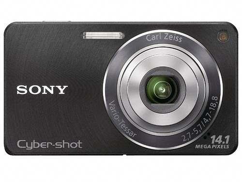 Câmera Digital Sony W350 14.1, zoom ótico de 4x em Limeira