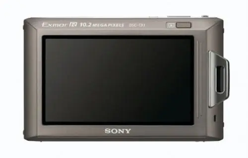Câmera Digital Sony TX1 10.2, zoom ótico de 4x, em Limeira