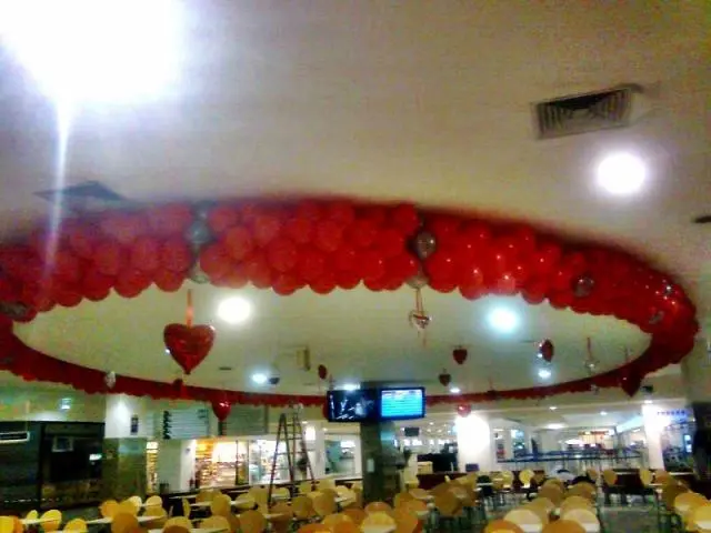 Decoração com bolas
