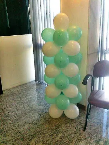 Decoração com bolas