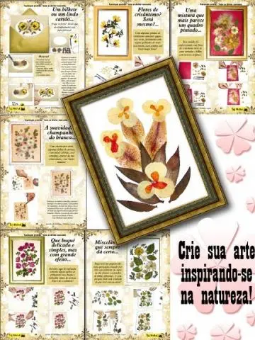 OSHIBANA CURSO ARTESANATO COM FLORES SECAS APOSTILA Taj Mahal Atelie