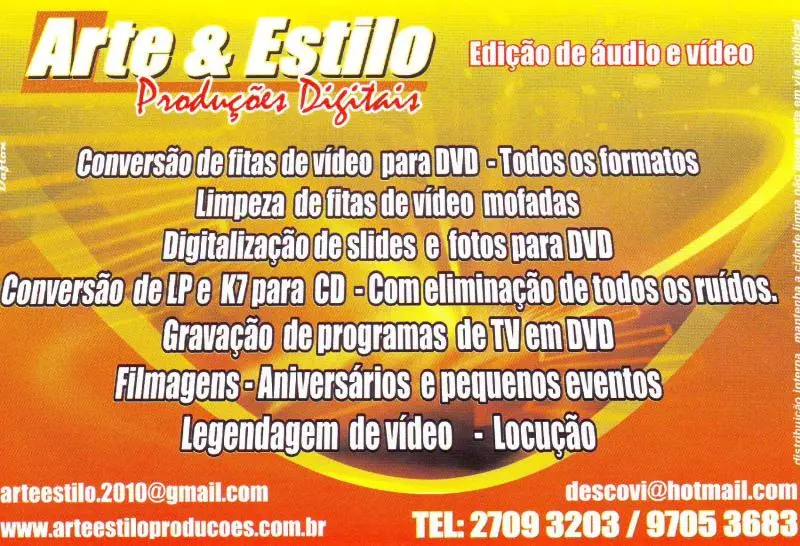 CONVERSÃO E EDIÇÃO DE ÁUDIO E VÍDEO