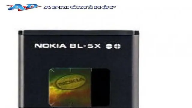 Bateria BL5x BL-5x BL 5X para celular Nokia 8800