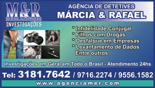 AG. DETETIVES MARCIA E RAFAEL - Detetive
