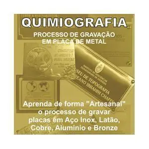 PLACAS DE METAL INOX - FOTOCORROSÃO - Aprenda Fazer