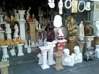 Peças e imagens para decoração em artesanato de gesso Fabrica e Restaura
