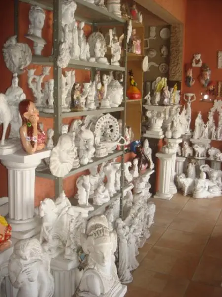 DECORACAO PECAS ESTATUAS ARTEFATOS