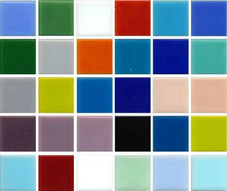 Pastilhas de vidro, Mosaico & Cia