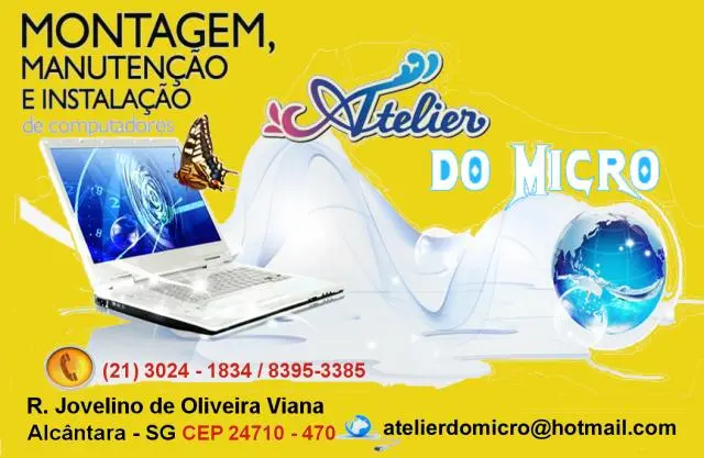 Atelier do Micro - Manutenção de Computadores em São Gonçalo e Acântara