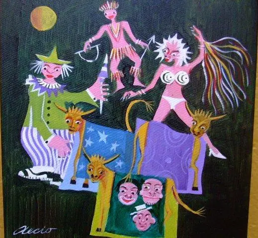 AECIO TEMA BUMBA MEU BOI MEDIDA 30X30 A.S.T