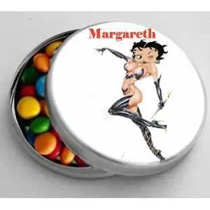 30 Lembrancinhas de latinhas Betty Boop R$0, 80