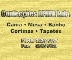 Ofner Confecções, tapetes, cortinas