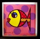 romero britto, coleçao, quadros , prontos ou sob encomenda