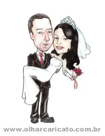 Caricaturas por encomenda e ao vivo - Olhar Caricato