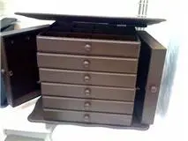 moveis para bijouterias - joias - relogios c 2 a 10 gavetas