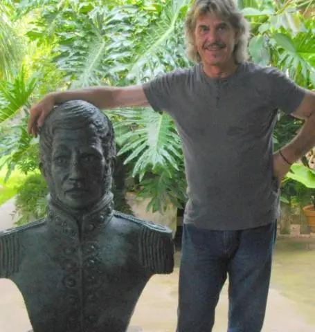 Ernesto Gerrard, escultor, cenografo, paisagista, pedra cenografica