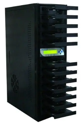 Duplicador de cd 11 gravadores pioneer sata 22x