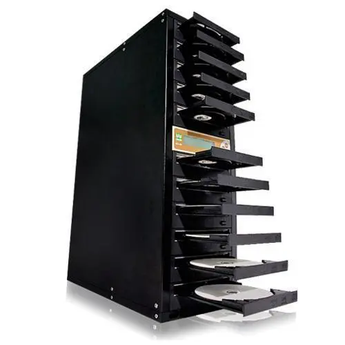 torre 10 gravadores dvd e cd pioneer gravadora sata