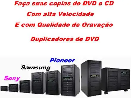 duplicadora 08 gravador dvd pioneer super controladora lsk