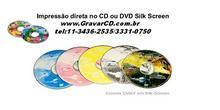 duplicação cd e dvd impressão