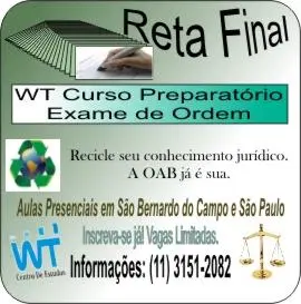 Preparatório de Revisão para o Exame da OAB Curso