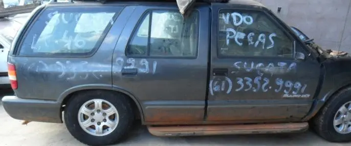 PEÇAS BLAZER DLX 97 2.2 GASOLINA