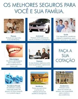 CONSULTORIA EM SEGUROS E PLANOS DE ASSISTENCIA MEDICA E ODONTOLOGICA FISICAS E EMPRESAS
