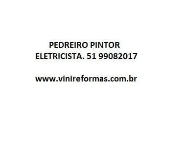Pedreiro e pintor