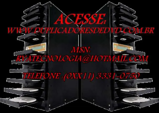 comprar duplicadora de dvd, copiadora de dvd e cd, torre de dvd e cd