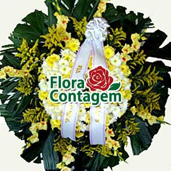 Coroas De Flores Velório Jk Eldorado E Velórios Cemitérios Cidade De Contagem Mg