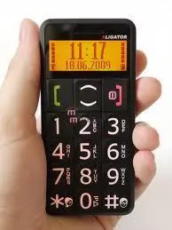 Celular com números grandes para pessoas com pouca visão chega ao mercado