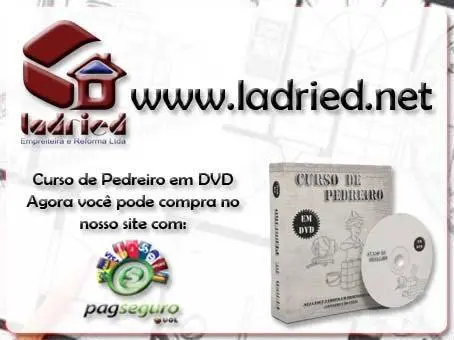 Curso de Pedreiro em DVD