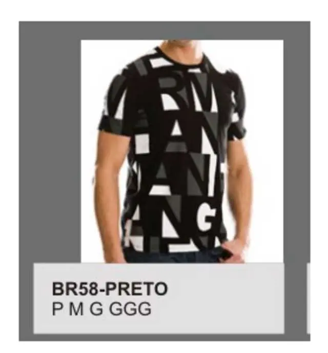 CAMISETAS ARMANI EXCHANGE ORIGINAIS