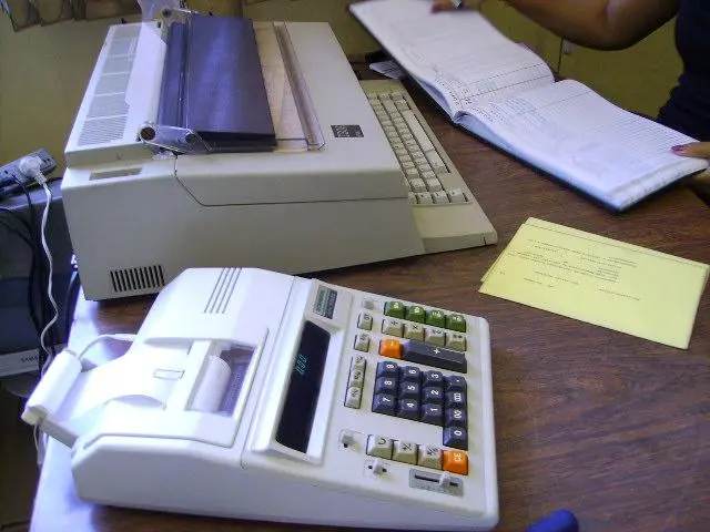 conserto de maquinas de escrever e calculadoras