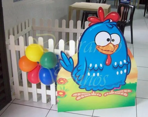Decoração Clean Galinha Pintadinha