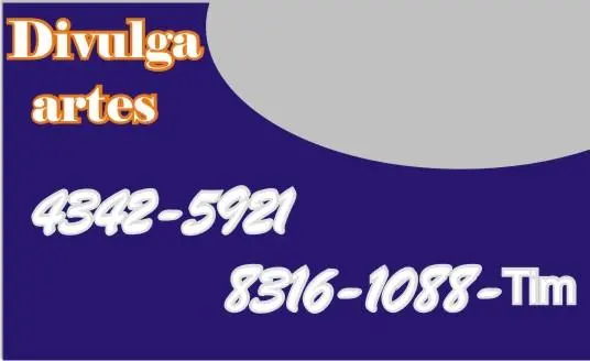 Faixas, banner fotograficos, adesivos, cartão de visita, panfletos, carro de som, vinheta