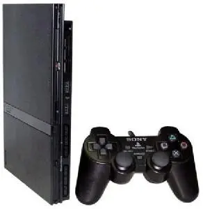 PlayStation2 Desbloqueado Lacrado c / 10 Jogos frete grátis