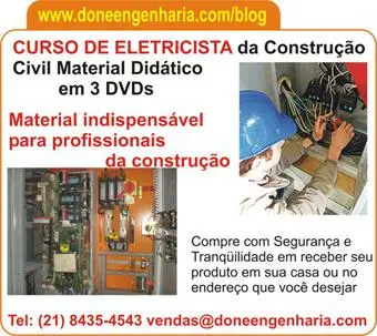 Curso de Elétrica Passo a Passo, Curso Eletricidade em DVDs