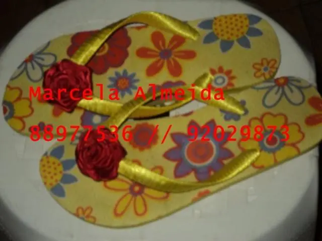 Sandálias Customizadas Tecido