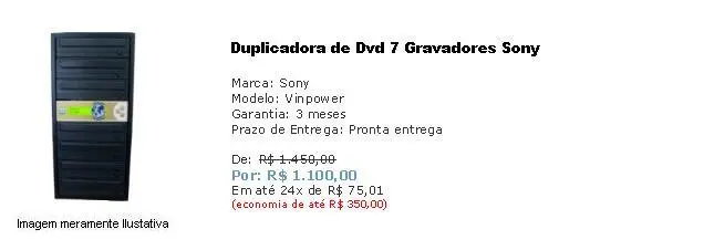 Gravador Dvd Cd, Duplicadora Dvd Cd