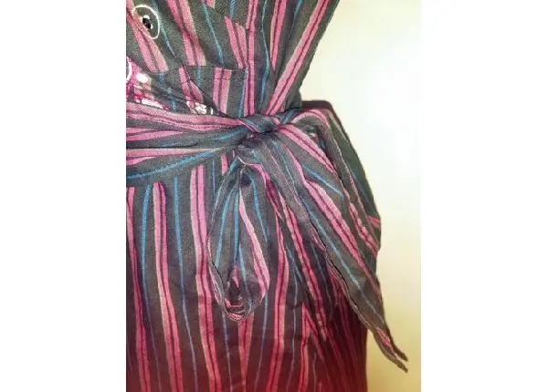 Vestido transpassado